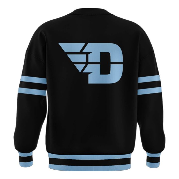 Dayton Basketball 𝑺𝒕𝒆𝒂𝒍𝒕𝒉 𝑩𝒍𝒂𝒄𝒌 Uniform Sweatshirt - Limited Edition