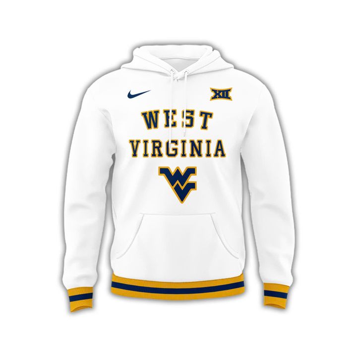 Special WVU Men's Basketball Uniform Hoodie.