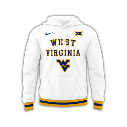 Special WVU Men's Basketball Uniform Hoodie.