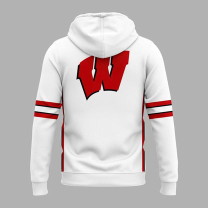 Wisconsin Badgers Basketball Legacy Uniform Hoodie - Limited Edition