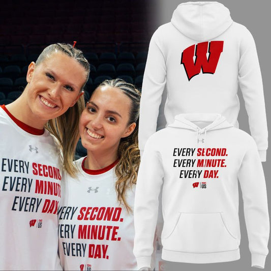 Wisconsin Badgers Basketball Every Day Hoodie - Limited Edition