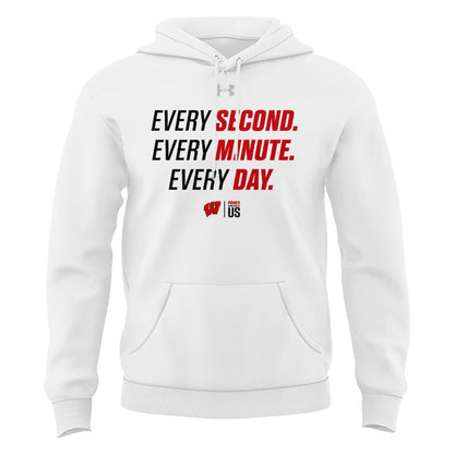 Wisconsin Badgers Basketball Every Day Hoodie - Limited Edition