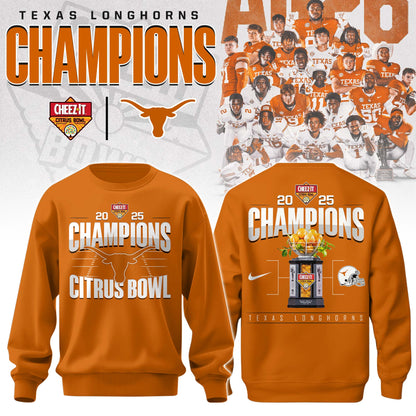 Texas Longhorns – Citrus Bowl Champions Sweatshirt
