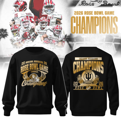 , IU 2026 Rose Bowl Champions Sweatshirt Limited Edition 2