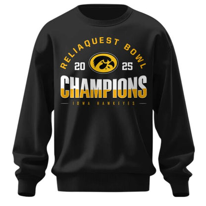 Iowa Hawkeyes – ReliaQuest Bowl Champions Sweatshirt
