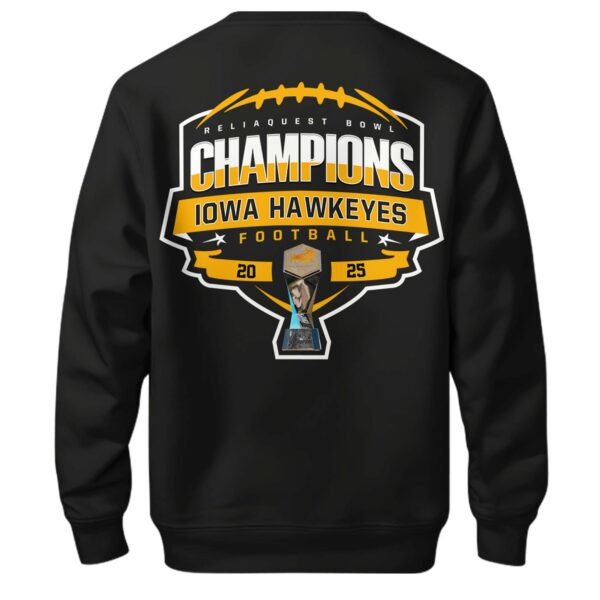 Iowa Hawkeyes – ReliaQuest Bowl Champions Sweatshirt