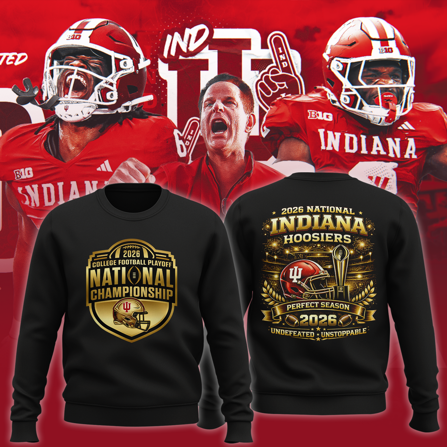 Elite Perfection: National Champions Sweater