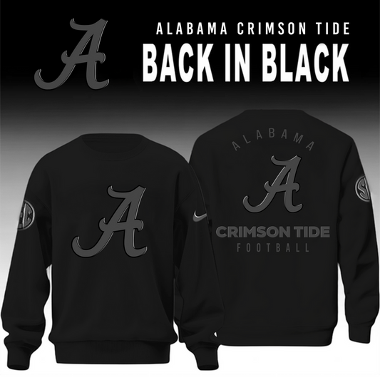 Alabama Crimson 2026 Back In Black Limited Edition Sweatshirt