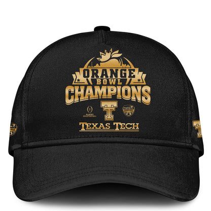 TTU Tech Football Orange Bowl Champions Special Tshirt Limited Edition