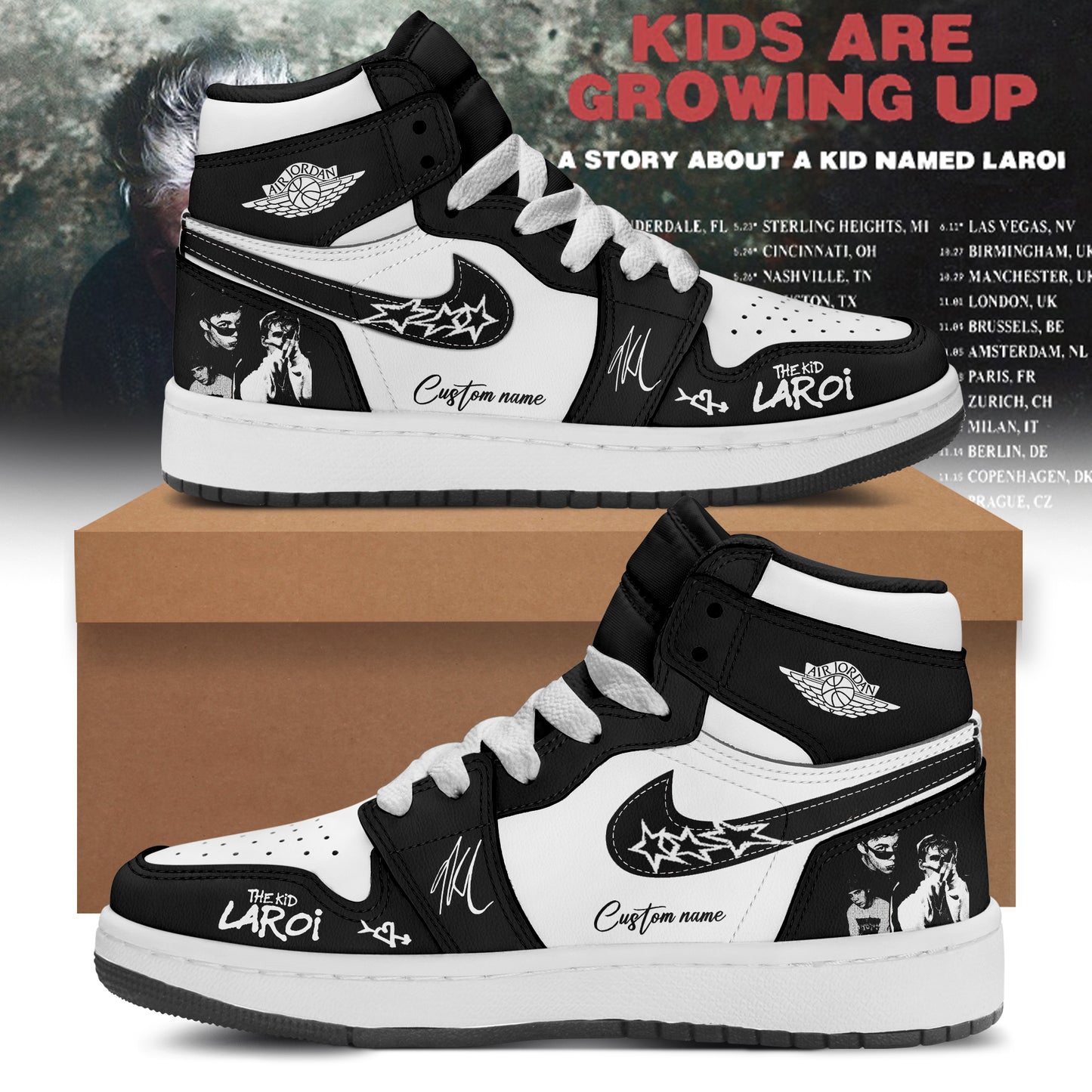 _THE KID LAROI TOUR MERCH 2026 SNEAKERS ARE HERE 💔🔥