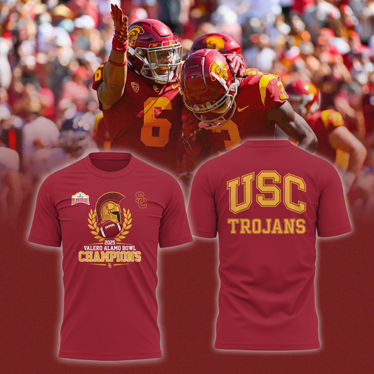 USC 2025 VALERO ALAMO BOWL Champions TShirt Limited Edition