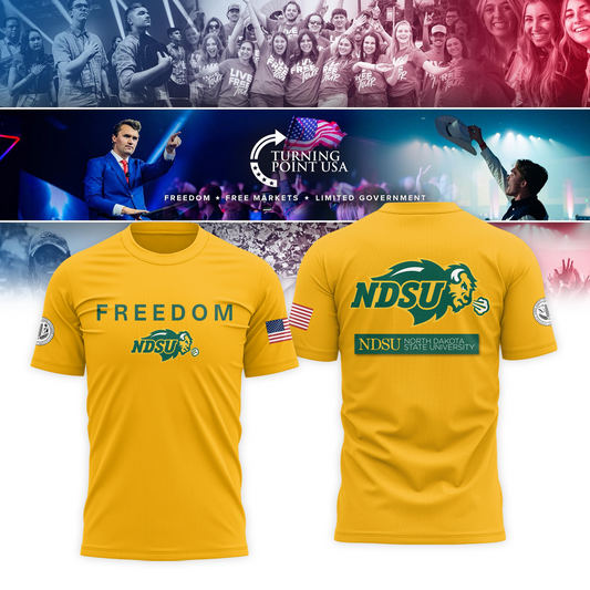 North Dakota State University Freedom Tshirt