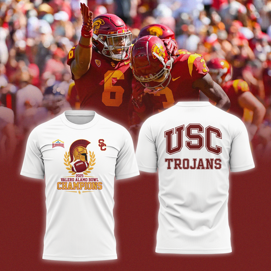 USC 2025 VALERO ALAMO BOWL Champions TShirt Limited Edition