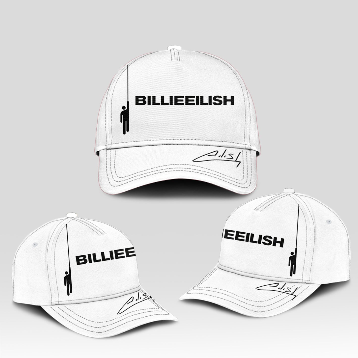 .Billie Eilish Hit Me Hard and Soft: The Tour Hoodie
