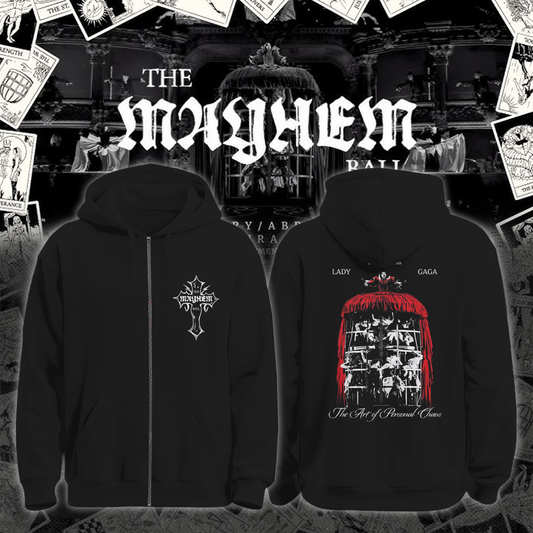 The Mayhem Ball Tour Date Zip Hoodie