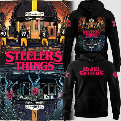 Stranger Tthings Pittsburgh Steelers Hoodie – Limited Edition
