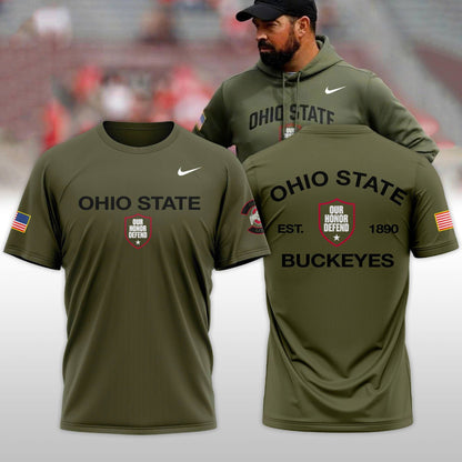 _ Ohio State Buckeyes Military Appreciation 2025 Special T-Shirt