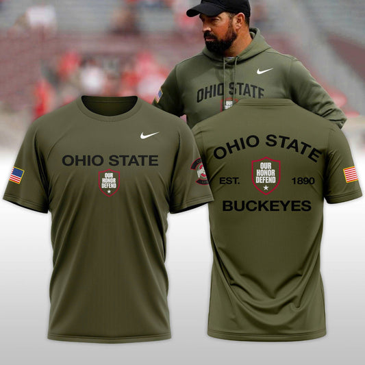 _ Ohio State Buckeyes Military Appreciation 2025 Special T-Shirt