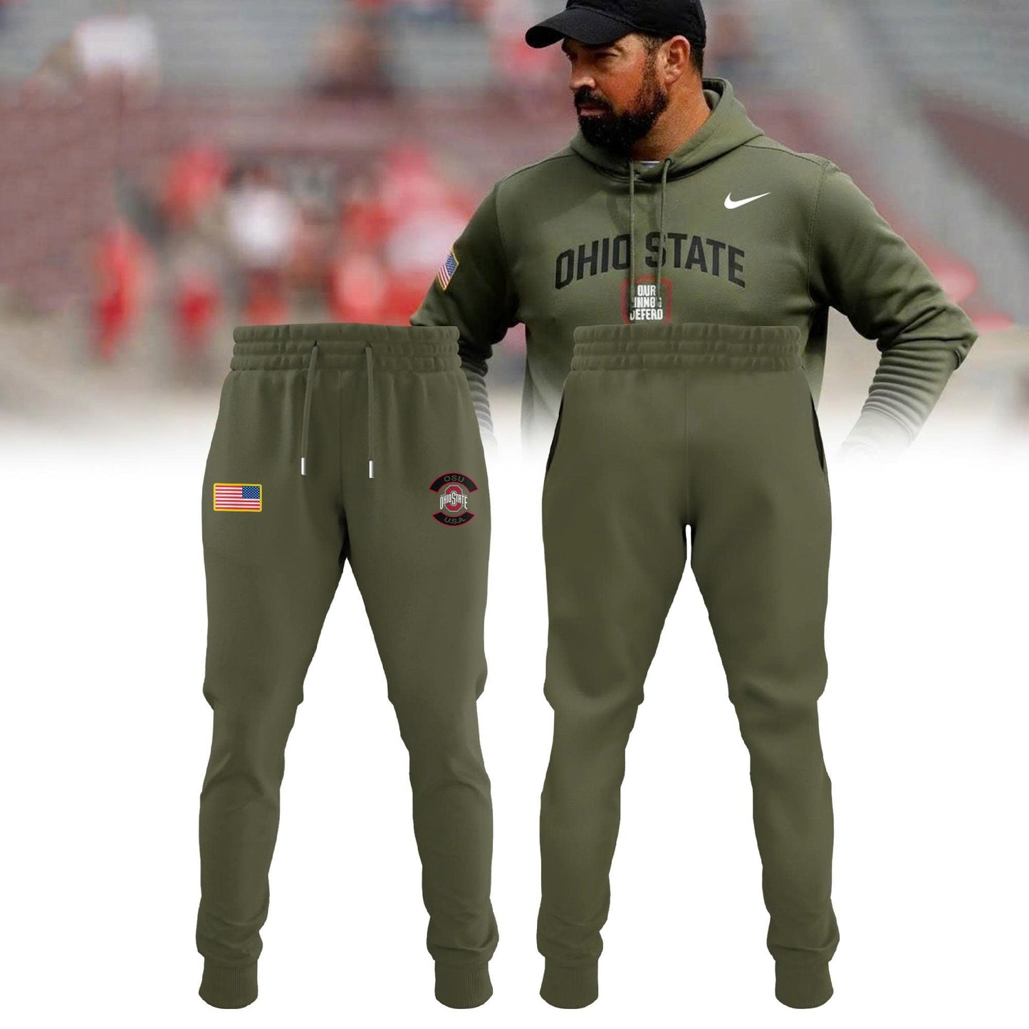 _ Ohio State Buckeyes Military Appreciation 2025 Special Hoodie