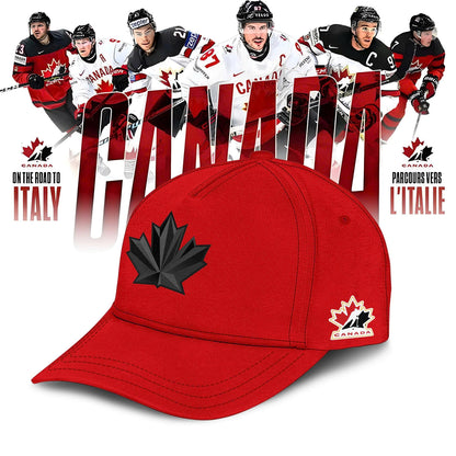 Canada National Olympic Hockey Jersey 2026 Customizable Name and Number Red