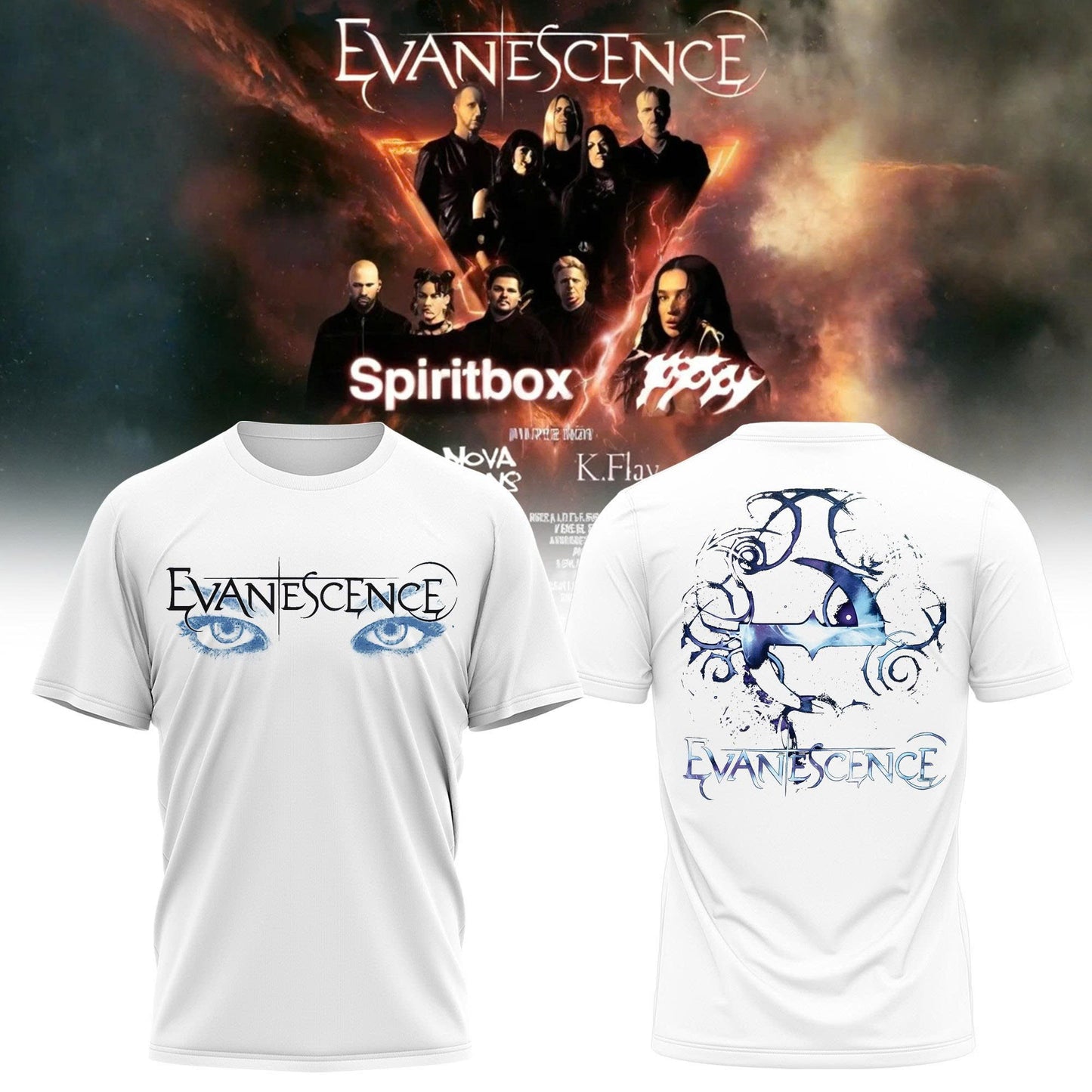 .EVANESCENCE US & UK 2026 WORLD TOUR Collection