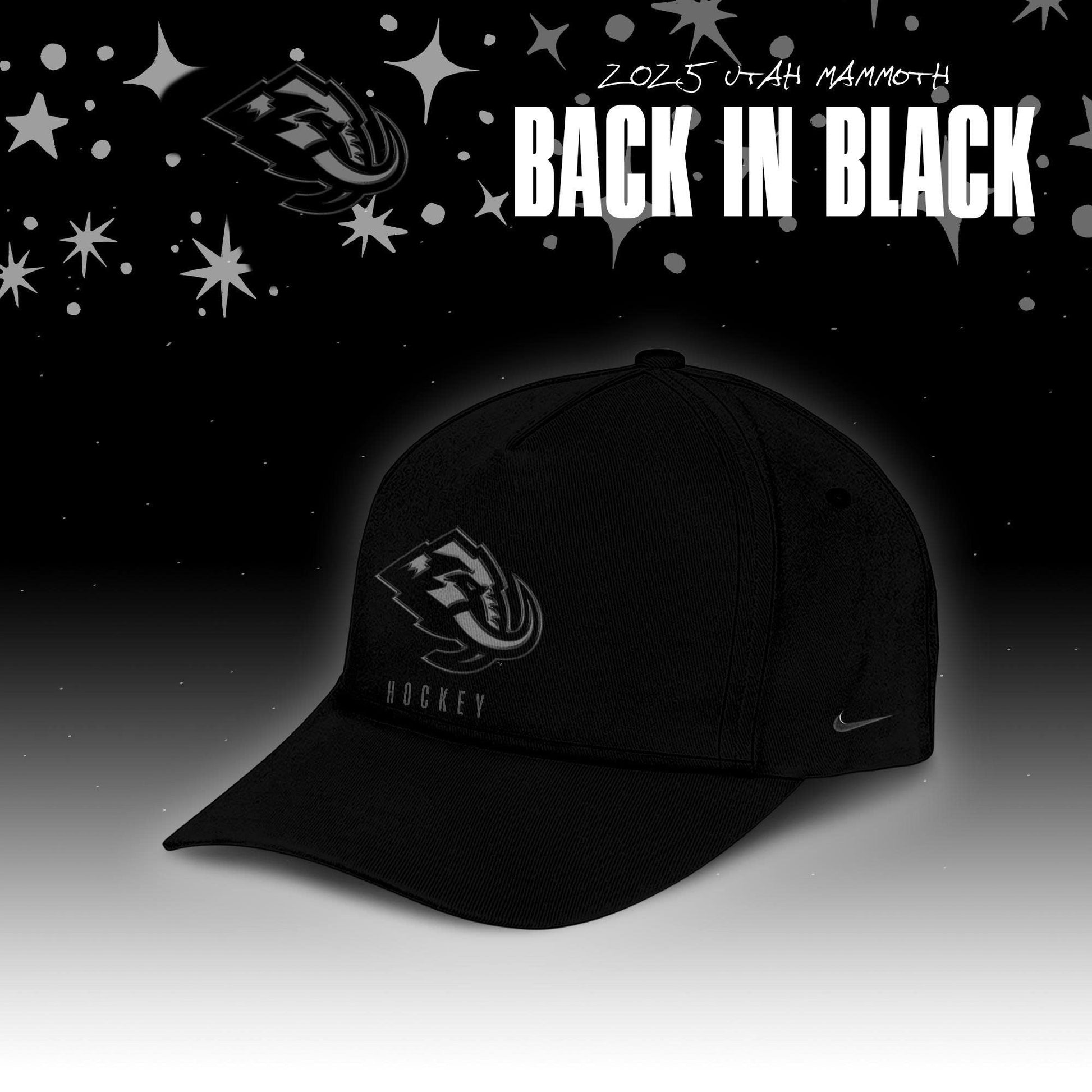 Utah Mammoth x Back In Black Special Edition Hoodie 2025