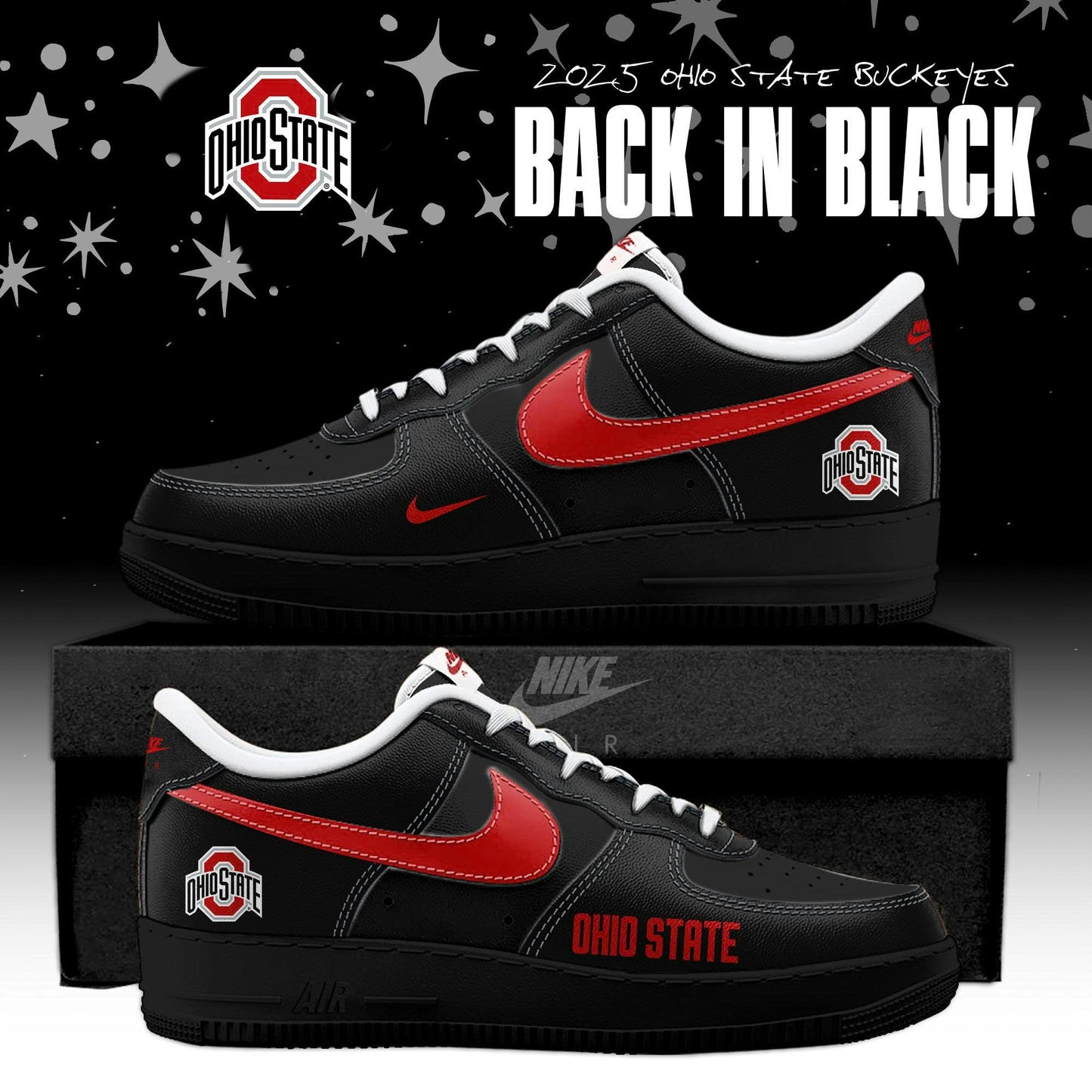 _ Back In Black Ohio State Buckeyes 2025 AF1 Special Edition