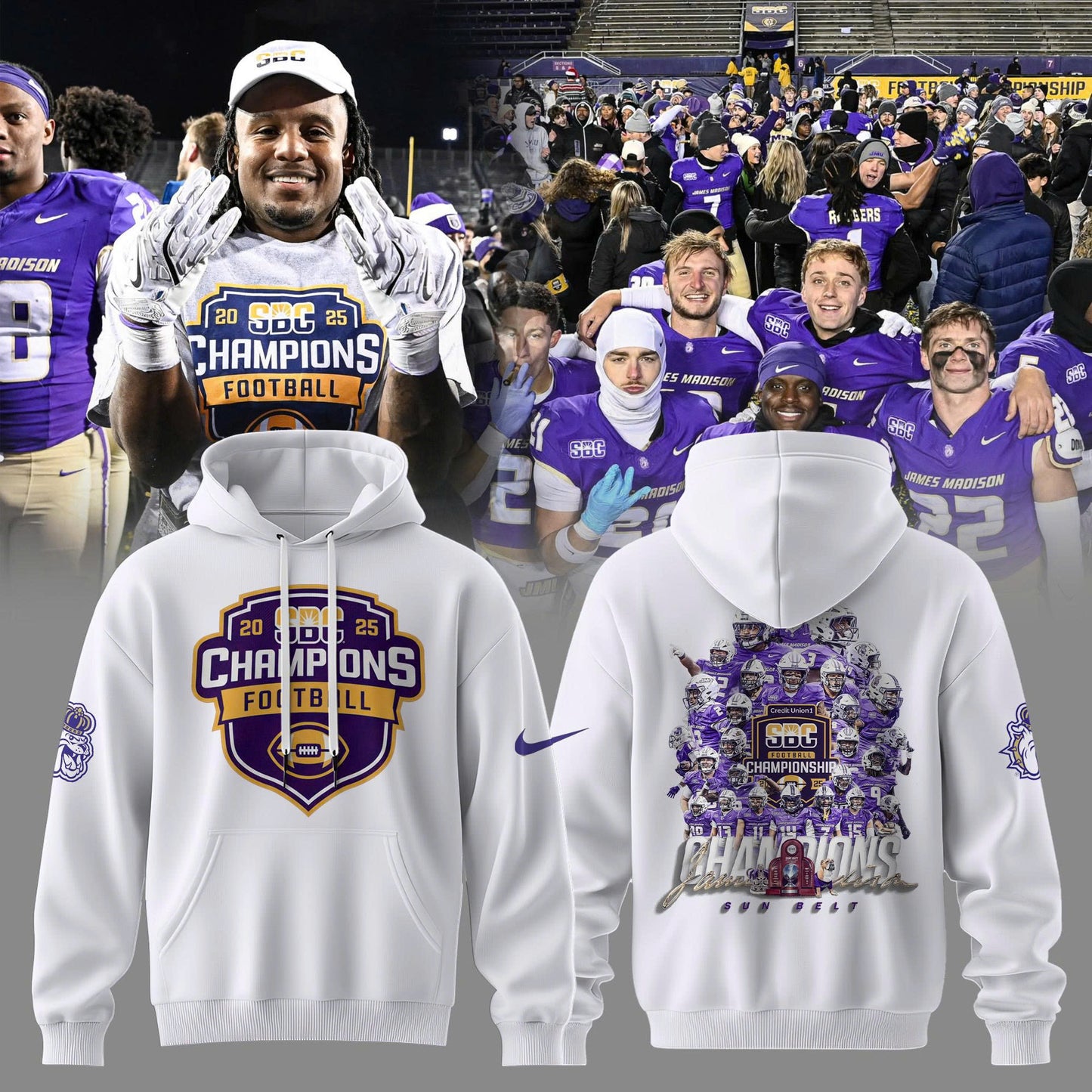 _ James Madison Dukes – SUN BELT CHAMPIONS 2025 Collection