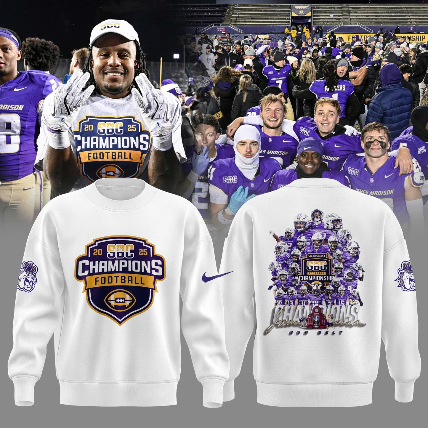 _ James Madison Dukes – SUN BELT CHAMPIONS 2025 Collection