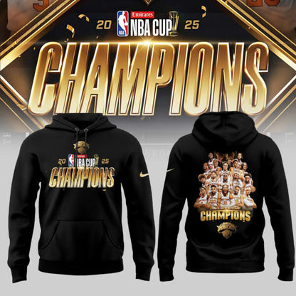 New York Knicks 2025 Cup Champions Hoodie Limited Edition