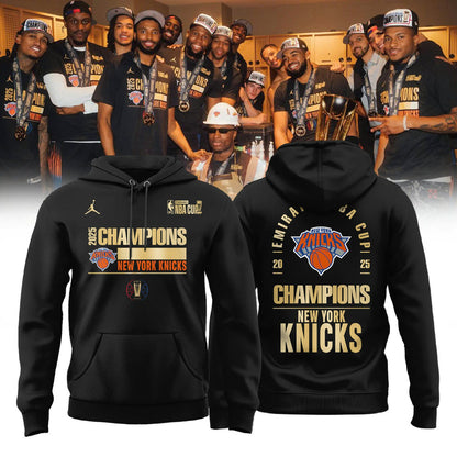 New York Knicks 2025 Cup Champions Combo Hoodie