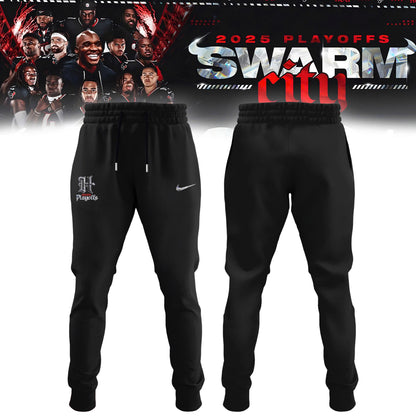 _ Houston Texans 2025 NFL Playoffs S.W.A.R.M. City Special Edition Hoodie
