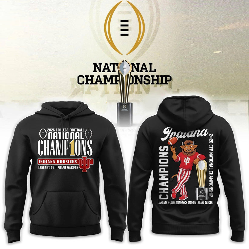 Indiana Hoosiers National Champions 2025/26 Hoodie