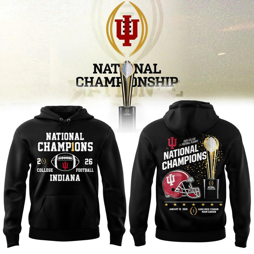 Indiana Hoosiers National Champions 2025/26 Hoodie
