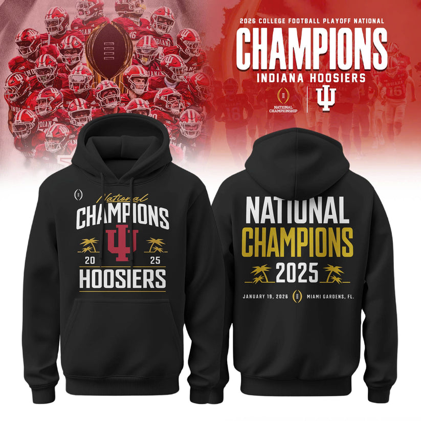 Indiana Hoosiers National Champions 2025/26 Hoodie