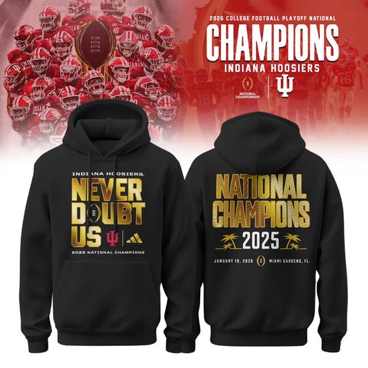 Indiana Hoosiers National Champions 2025/26 Hoodie