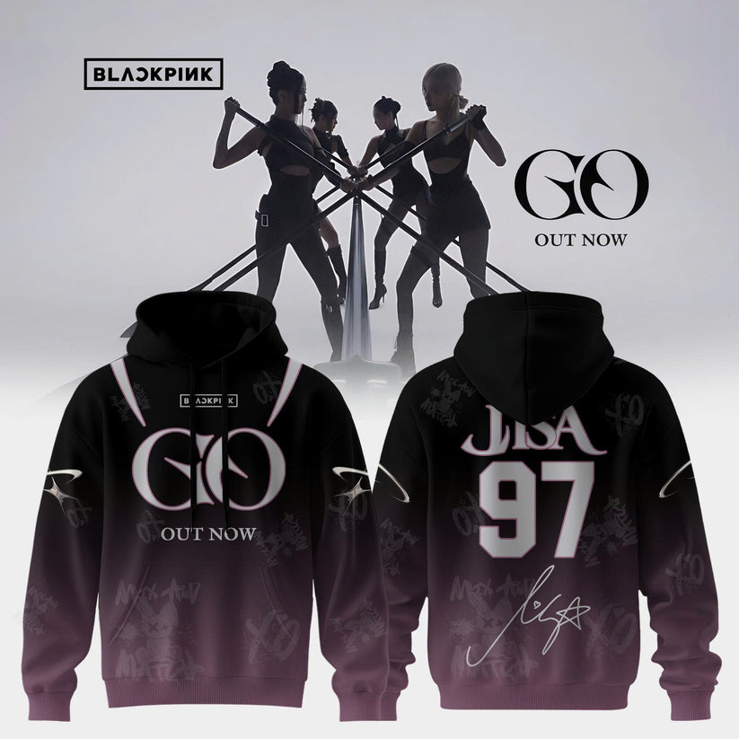 BLACKPINK ‘GO’ OUT NOW – Hoodie ( Lisa )
