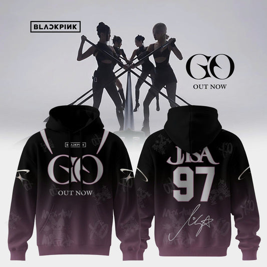 BLACKPINK ‘GO’ OUT NOW – Hoodie ( Lisa )