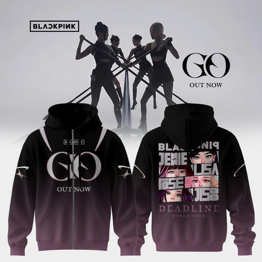BLACKPINK ‘GO’ OUT NOW – Zip Hoodie