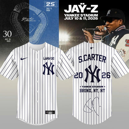 NYY x Jay-Z Hometown Show 2026 Limited Edition Jersey