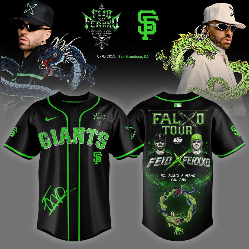 FEID vs FERXXO Falxo Tour 2026 Limited Editions Jersey