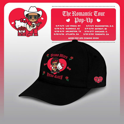 Bruno Mars x Hello Kitty "The Romantic Tour" Hoodie