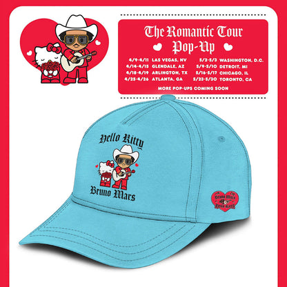 Bruno Mars x Hello Kitty "The Romantic Tour" T-shirt