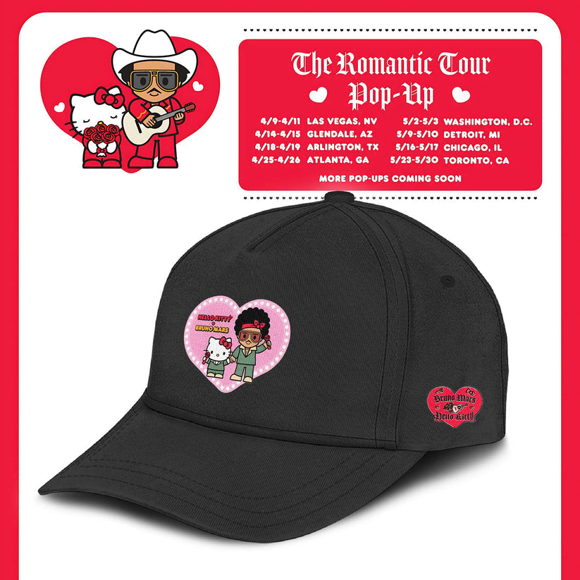 Bruno Mars x Hello Kitty "The Romantic Tour" Sweatshirt