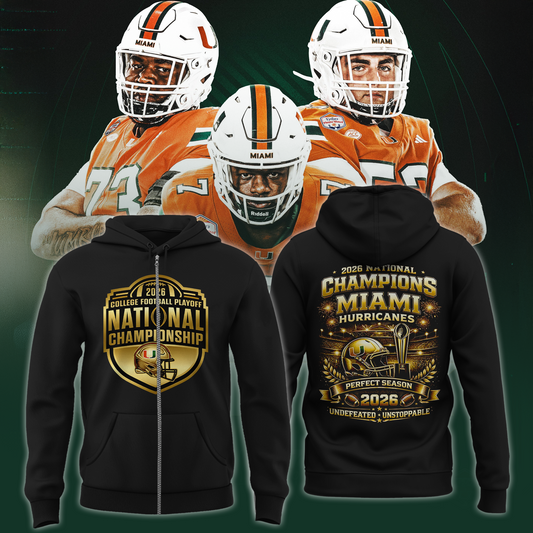 Glory Gold National Champions ZipHoodie