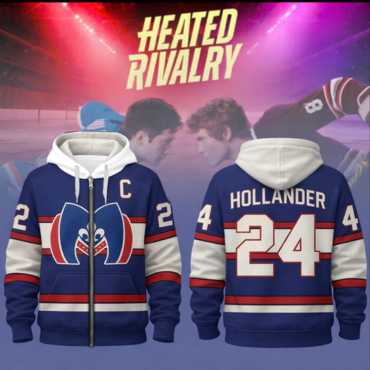 The Hollander #24 Official Rivalry Zip Hoodie