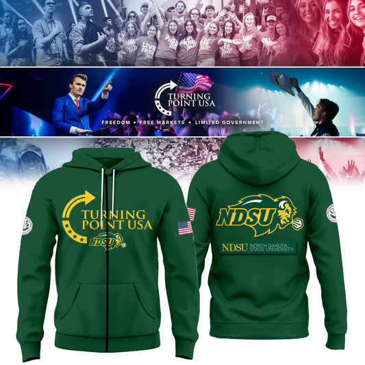 North Dakota State University Freedom Zip Hoodie
