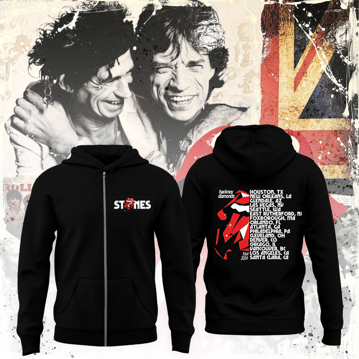 Forever Rolling Zip Hoodie