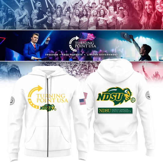 North Dakota State University Freedom Zip Hoodie