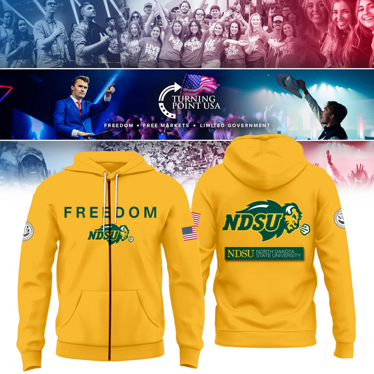 North Dakota State University Freedom Zip Hoodie